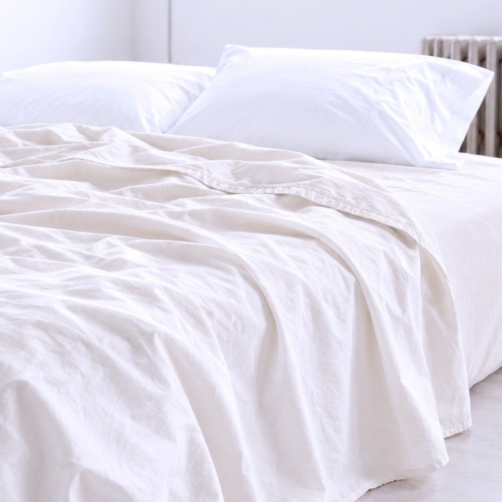 Miracle Made King Sheet Flat & Fitted White Lyocell Silver AntiMicrobial Cooling